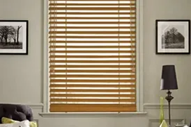 Cordless 2 Inch Faux Wood Blinds