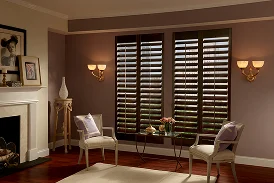 Cordless 2 Inch Faux Wood Blinds